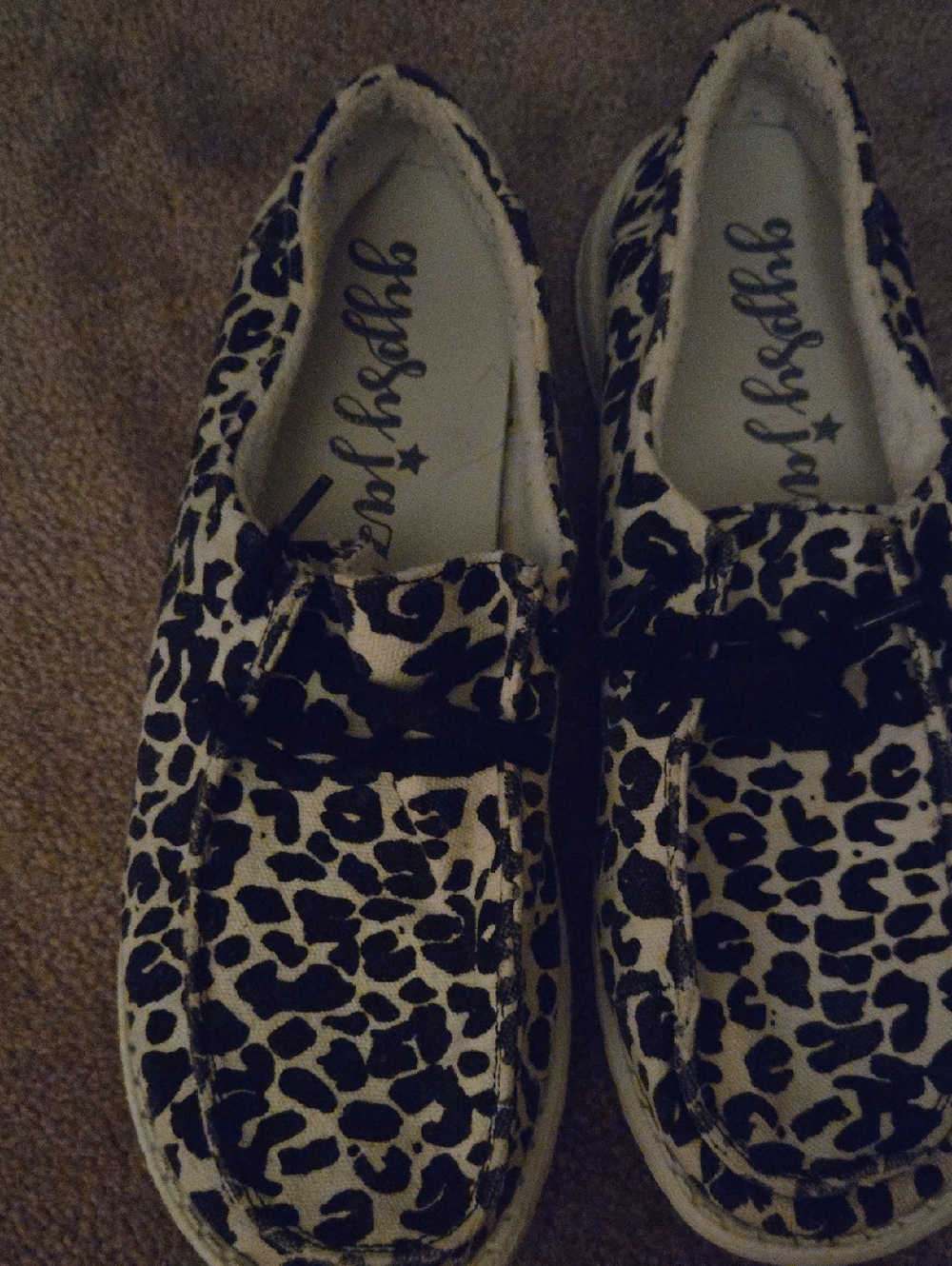 Gypsy Jazz Leopard Print Slip-Ons
